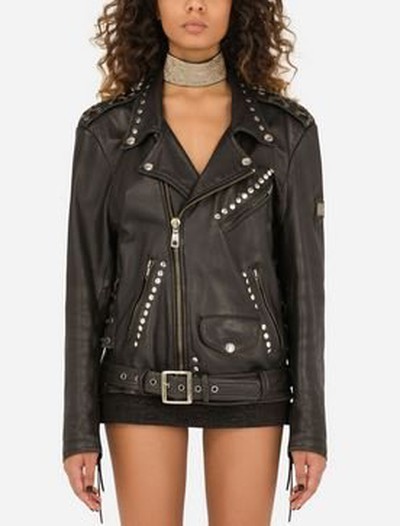 Dolce & Gabbana Leather Jackets Kate&You-ID15538