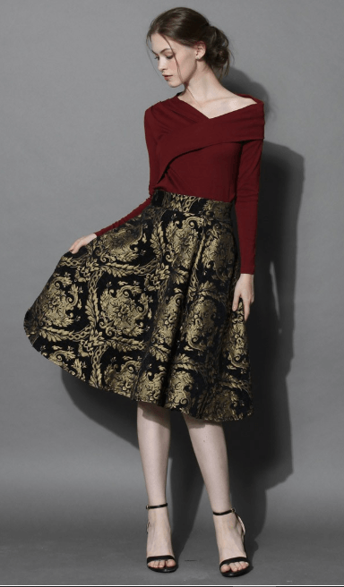 Chicwish - 3_4 length skirts - for WOMEN online on Kate&You - B20151006025 K&Y7316