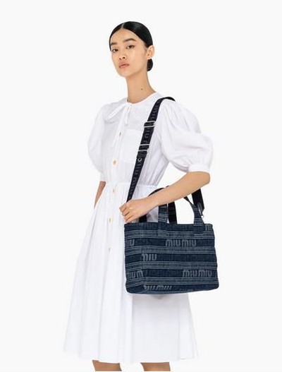 Miu Miu - Sac à main pour FEMME online sur Kate&You - 5BG236_2F5B_F0008_V_OLM K&Y16584