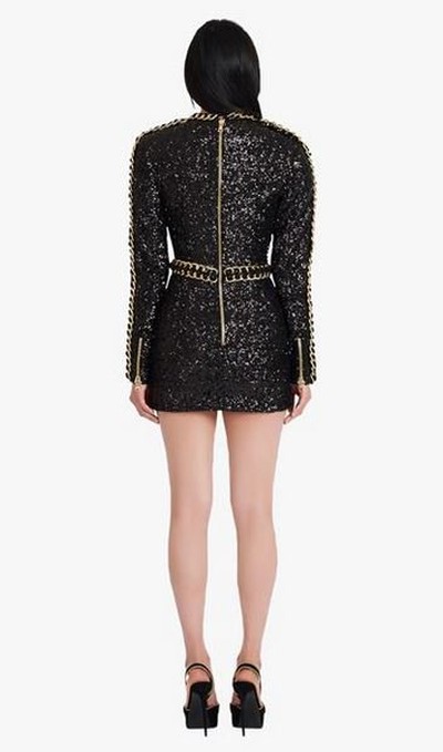 Balmain - Short dresses - for WOMEN online on Kate&You - XF0R8140PB11EAD K&Y16078