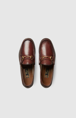 Gucci - Loafers - Mocassins à mors 1953 en cuir for MEN online on Kate&You - ‎307929 BLM00 1000 K&Y8637