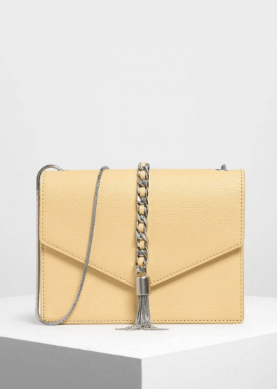 Charles&Keith - Shoulder Bags - for WOMEN online on Kate&You - CK2-20160067-4_YELLOW K&Y6901
