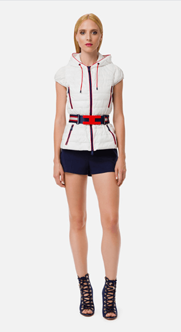 Elisabetta Franchi - Gilets & Vestes Sans Manches pour FEMME online sur Kate&You - PI20Z01E2 K&Y7130