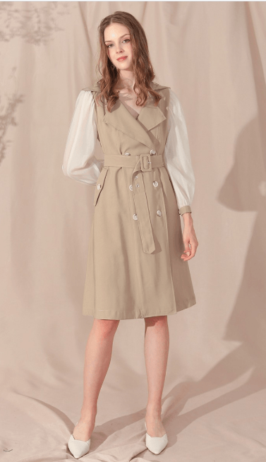 Chicwish - Manteaux Croisés & Duffle-Coat pour FEMME online sur Kate&You - D190827024 K&Y7329