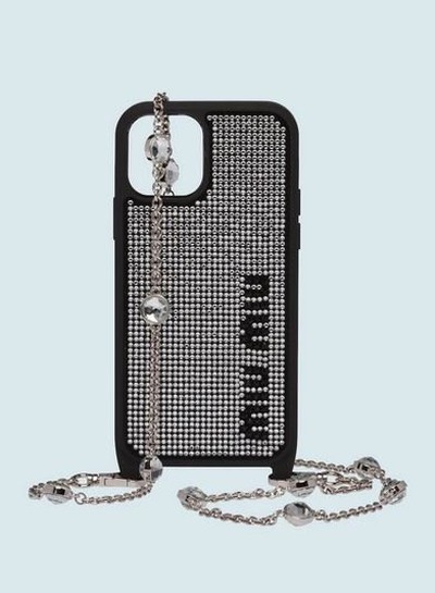 Miu Miu - Coques Smartphone pour FEMME online sur Kate&You - 5ZH138_2F3V_F0002 K&Y13215