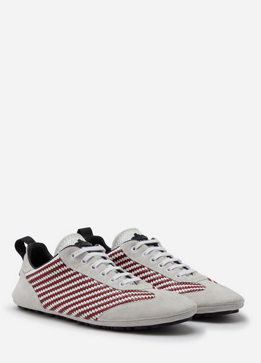 Dolce & Gabbana - Trainers - RICHELIEUS EN CUIR DE VEAU TRESSÉ ET DAIM for MEN online on Kate&You - A20116AJ8898T915 K&Y8367