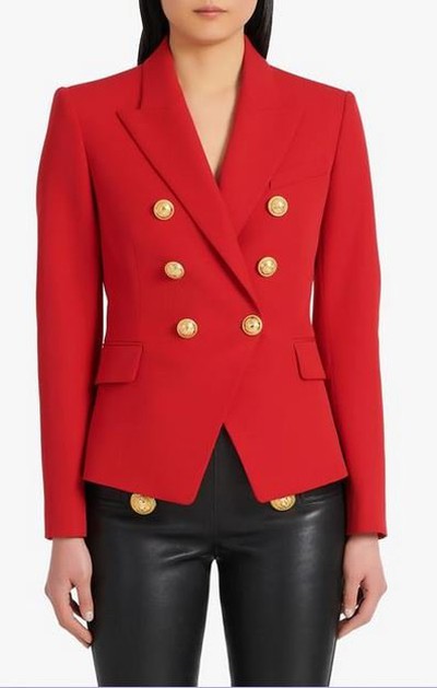 Balmain - Fitted Jackets - for WOMEN online on Kate&You - XF0SG000WB053BX K&Y16124