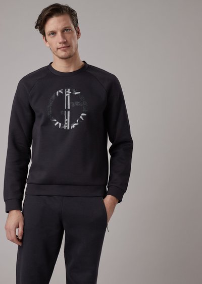 Giorgio Armani - Sweatshirts - for MEN online on Kate&You - 3GSM80SJSXZ1UBVN K&Y1833