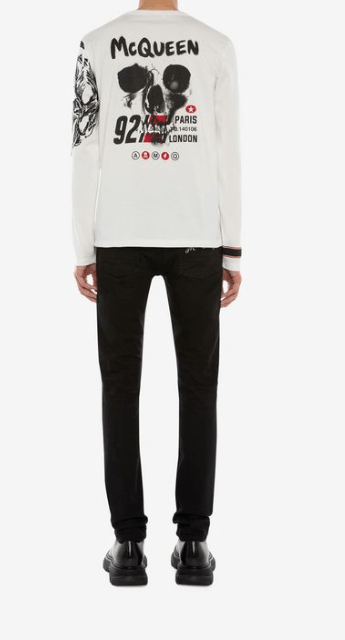 Alexander McQueen - T-shirts & canottiere per UOMO online su Kate&You - 599567QOZ690900 K&Y7765