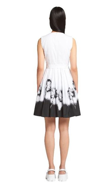 Prada - Short dresses - Popeline imprimée for WOMEN online on Kate&You - P3E43_1Y1Q_F0964_S_211  K&Y11183
