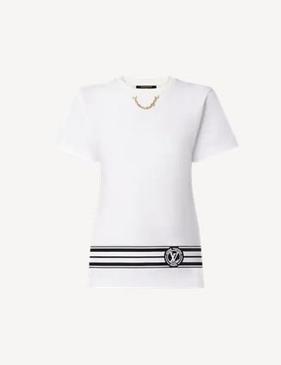 Louis Vuitton T-shirts LV Stripe  Kate&You-ID15744
