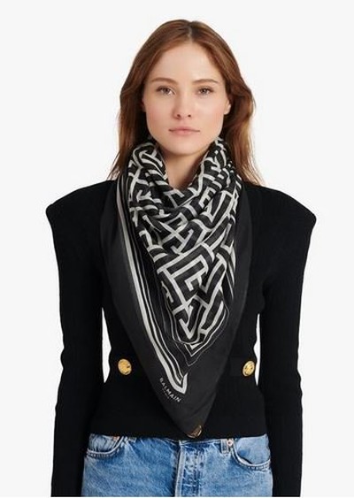 Balmain - Scarves - for WOMEN online on Kate&You - XF1XF016CB90GFE K&Y16625