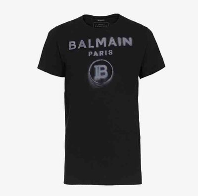 Balmain - T-Shirts & Débardeurs pour HOMME En coton avec logo Balmain blanc online sur Kate&You - K&Y2013