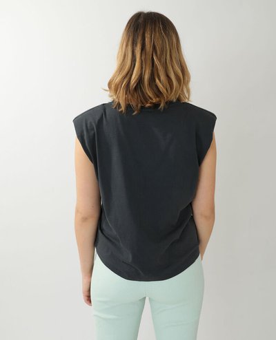 レディース - Pimkie ピンキー - T-SHIRT À ÉPAULETTES GRIS Tシャツ | Kate&You - 海外限定モデルを購入 - 408562824N494010 K&Y11942