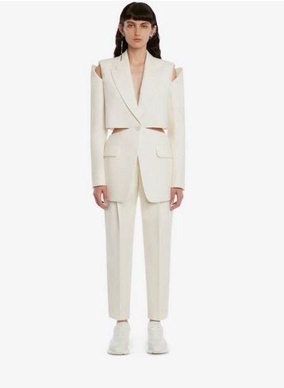 Alexander McQueen - High-Waisted Trousers - for WOMEN online on Kate&You - 700138QJACX9004 K&Y16027