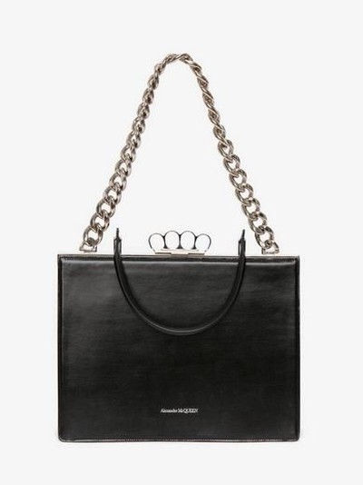 Alexander McQueen - Sac à main pour FEMME Four Ring Frame online sur Kate&You - 696815CSRAB1000 K&Y16023