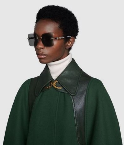 Gucci - Lunettes de soleil pour FEMME online sur Kate&You - 610402I33308117 K&Y16549