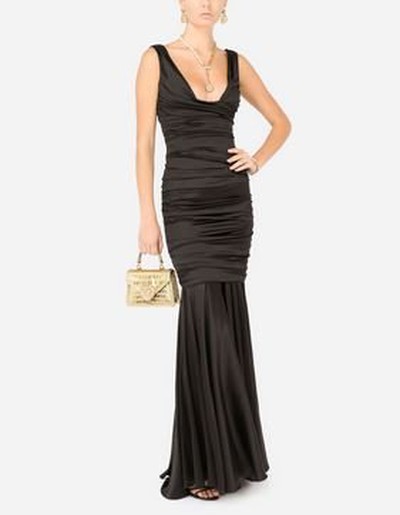 Dolce & Gabbana - Robes Longues pour FEMME online sur Kate&You - F6ZN9TFURAGN0000 K&Y13713