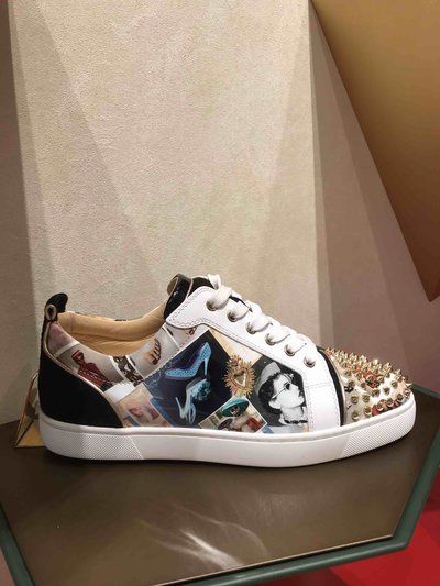 Christian Louboutin - Sneakers per UOMO Louis Junior Spikes Orlato online su Kate&You - 19w K&Y1721