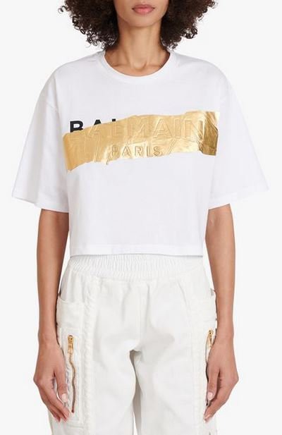 Balmain - T-shirts - for WOMEN online on Kate&You - XF0EE020BB46GAD K&Y16112