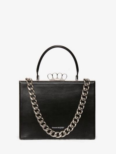 Alexander McQueen - Sac à main pour FEMME Four Ring Frame online sur Kate&You - 696815CSRAB1000 K&Y16023