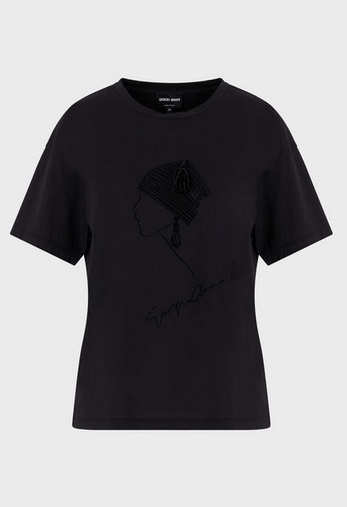 Giorgio Armani - T-shirts pour FEMME online sur Kate&You - 6HAM62AJMCZ1UC99 K&Y8685