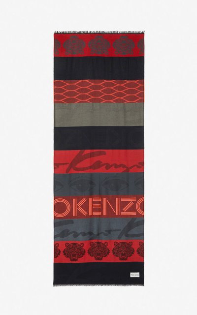 Kenzo - Foulards & Écharpes pour FEMME online sur Kate&You - F968EU721JED.59.TU K&Y2793
