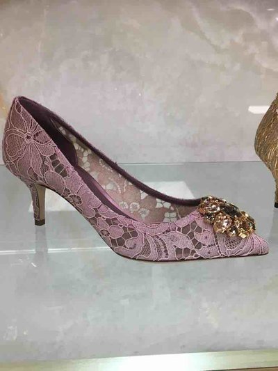 Dolce & Gabbana - Escarpins pour FEMME Escarpin Bellucci Rainbow Lace online sur Kate&You - K&Y1543