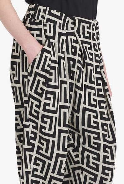 Balmain - Palazzo Trousers - for WOMEN online on Kate&You - XF1PN075VB28GFE K&Y16591