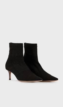 Giorgio Armani - Bottes & Bottines pour FEMME Bottines chaussettes en tissu stretch online sur Kate&You - X1M350XM3621K001 K&Y8535