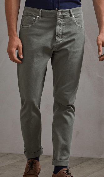 Brunello Cucinelli - Loose Fit Trousers - for MEN online on Kate&You - SKU 202M277PX1290 K&Y8932