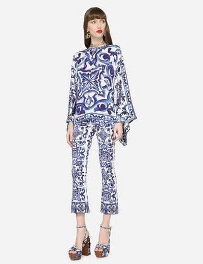 Dolce & Gabbana - Palazzo Trousers - for WOMEN online on Kate&You - FTAG7THPABPHA3TN K&Y16767
