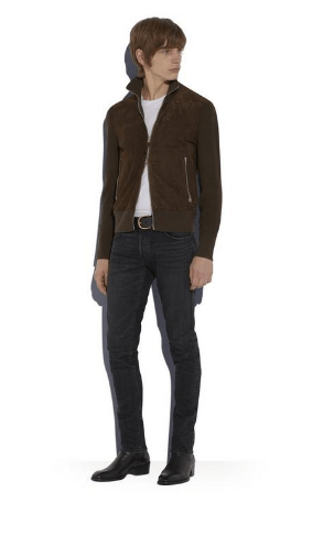 Tom Ford - Vestes en Cuir pour HOMME online sur Kate&You - TFK157-BTM61 K&Y10070