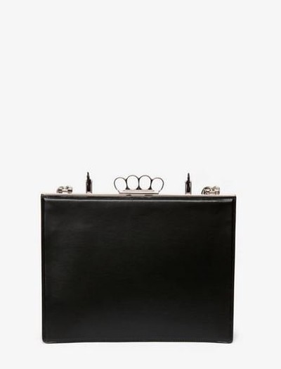 Alexander McQueen - Sac à main pour FEMME Four Ring Frame online sur Kate&You - 696815CSRAB1000 K&Y16023