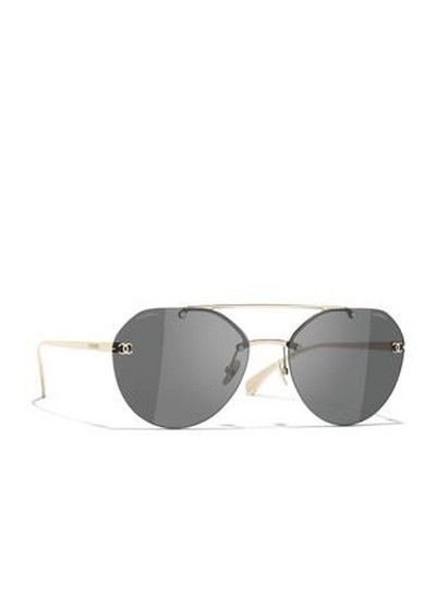 chanel mirrored sunglasses