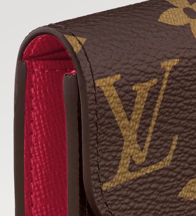 Louis Vuitton Portafoglio Emilie Monogram Rosso