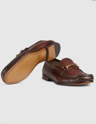 Gucci - Loafers - Mocassins à mors 1953 en cuir for MEN online on Kate&You - ‎307929 BLM00 1000 K&Y8637