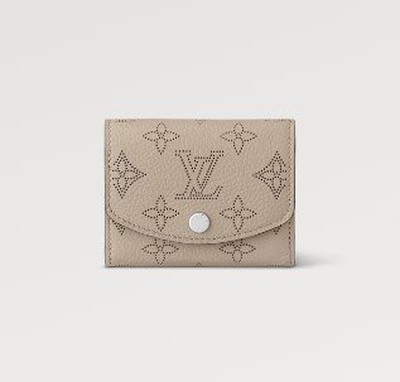 LOUIS VUITTON Louis Vuitton Monogram Mahina Portefeuille Iris XS