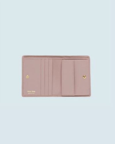 Miu Miu - Portefeuilles & Pochettes pour FEMME online sur Kate&You - 5MV204_N88_F0D91 K&Y13240