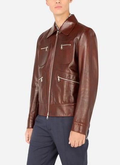Dolce & Gabbana - Leather Jackets - for WOMEN online on Kate&You - G9UB6LHULK7R0369 K&Y14188