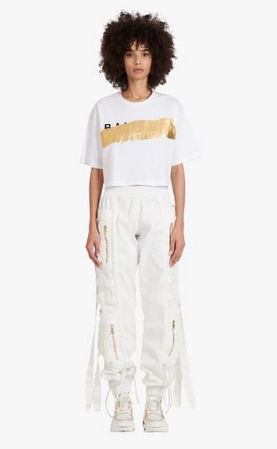 Balmain - T-shirts - for WOMEN online on Kate&You - XF0EE020BB46GAD K&Y16112