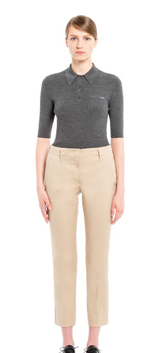 Prada - Slim-Fit Trousers - for WOMEN online on Kate&You - P2469_F62_F0002_S_111 K&Y9540