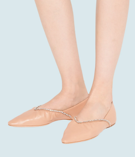 Miu Miu - Ballerina Shoes - for WOMEN online on Kate&You - 5F920C_038_F0009_F_005 K&Y10107