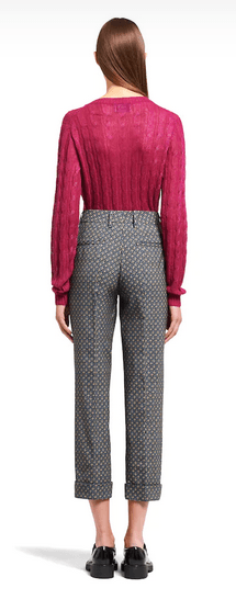Prada - Straight Trousers - for WOMEN online on Kate&You - P281D_1XQB_F0013_S_202 K&Y9538