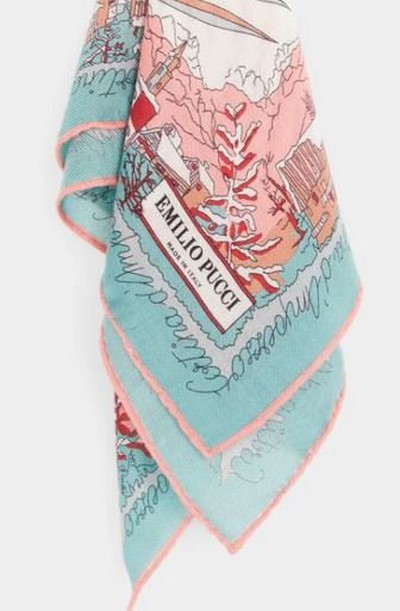 Emilio Pucci - Foulards & Écharpes pour FEMME online sur Kate&You - 1UGB221UC221 K&Y13095