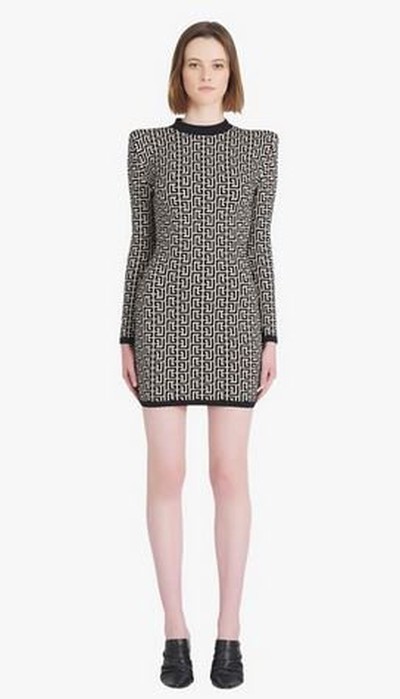 Balmain - Short dresses - for WOMEN online on Kate&You - XF1R8072KB02GFE K&Y16592