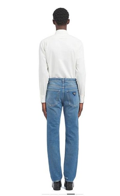 Prada - Jeans Larges pour HOMME online sur Kate&You - GEP336_1ZAB_F0008_S_212 K&Y10925