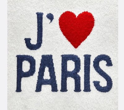 Dior - Bombers pour FEMME I LOVE PARIS online sur Kate&You - 144V50AM350_X0878 K&Y11192