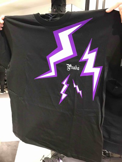 Prada T-Shirts & Vests Thunder T-shirt  Kate&You-ID1413