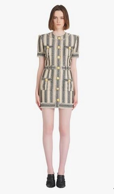 Balmain - Short dresses - for WOMEN online on Kate&You - XF1R7050XB30GHH K&Y14326